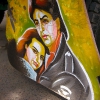 Shah Rukh Khan & Kajol. In film \'Dilwale Dulhaniya Le Jayenge\' (The Bold Shall Win the Bride\'). Taken in Salem, Ahmedabad.