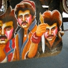 L to R: Anil Kapoor in full force. On CG Rd., Ahmedabad.