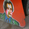 Salman Khan from the film \'Tere Naam\'. (\'Dedicated to You\') In slum at Kochrab. Better than in jail in Jodhpur!