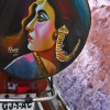 Painter: Bobby Solanki. The portrait is of screen star Meena Kumari.