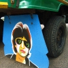 Classic Amitabh Bachan near Victoria Gardens.